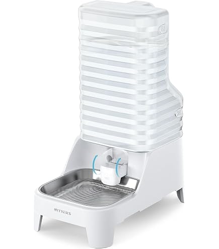 Amazon | RIZZARI 9L自動給水器、重力式ステンレス製給水器、100%BPA